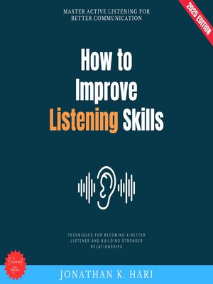 cover image of How to Improve Listening Skills